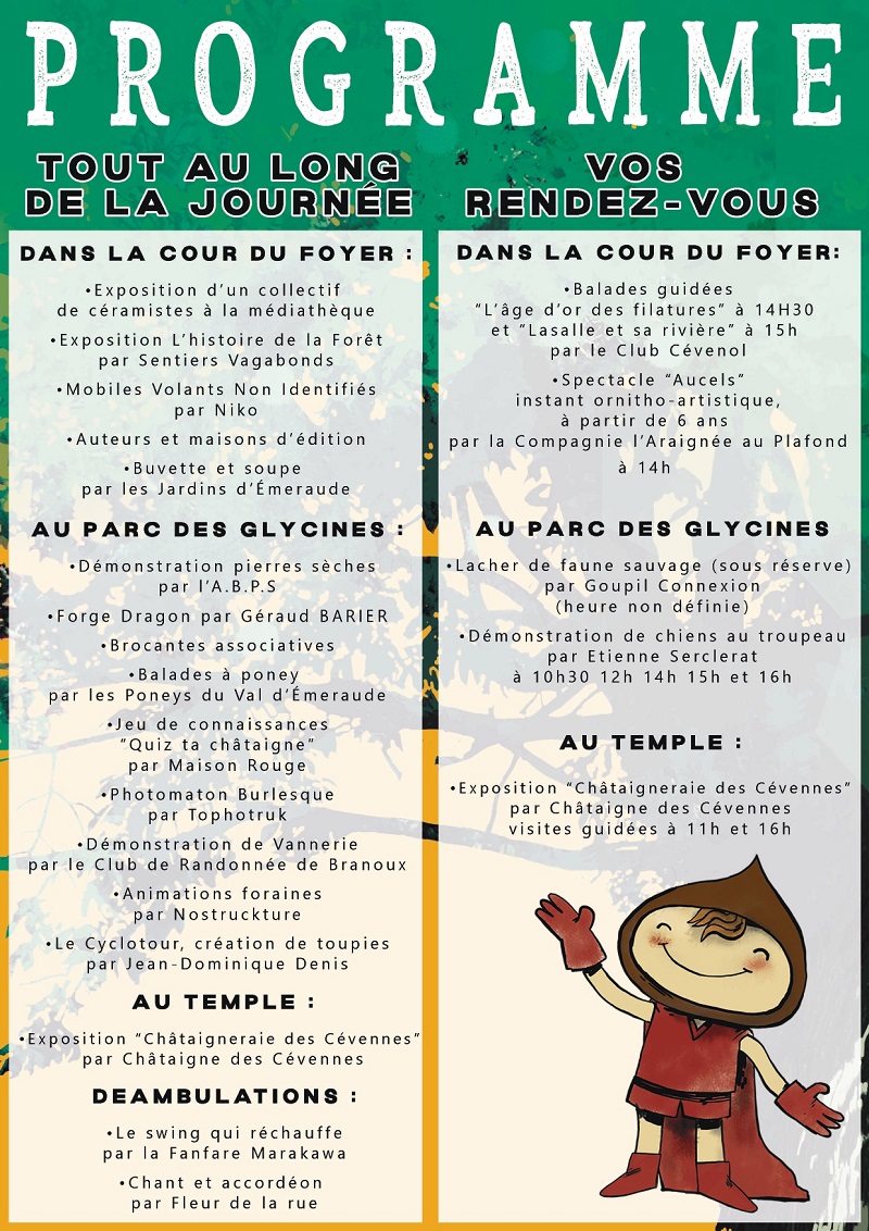 Tout le programme !