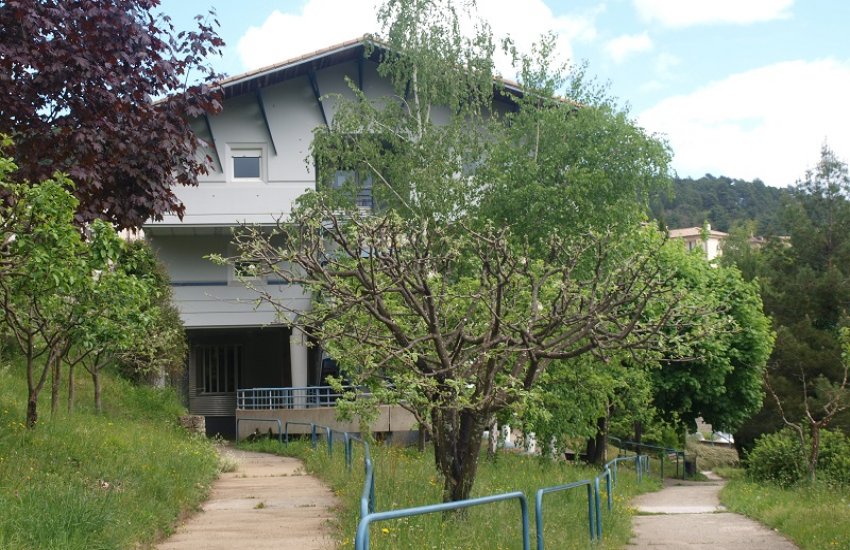 maison de retraite, EPHAD Les Glycines, façade est
