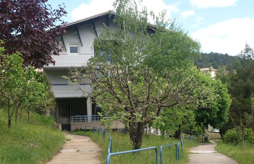 maison de retraite, EPHAD Les Glycines, façade est